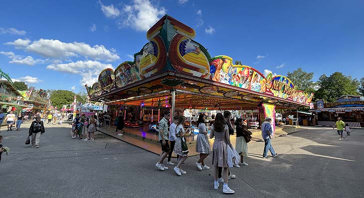 der Diebold Scooter auf dem Olchinger Volksfest (©Foto: Martin Schmitz)